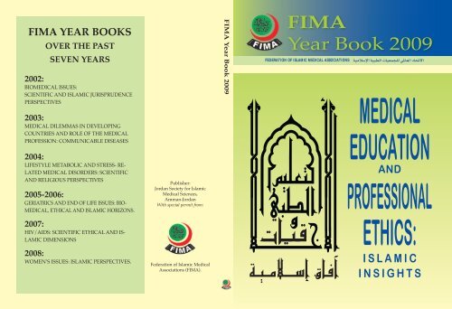 FIMA Year Book 2009 - Federation of Islamic Medical Associations