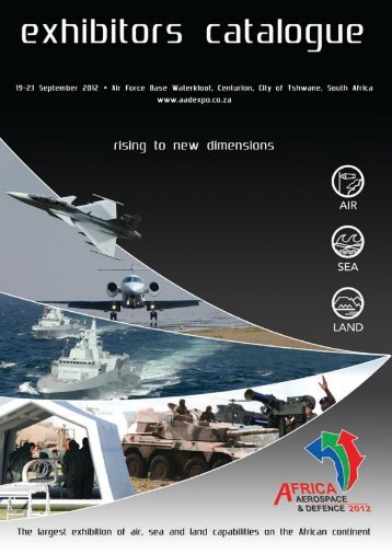 EXHIBITORS CATALOGUE PDF - Africa Aerospace & Defence 2012.