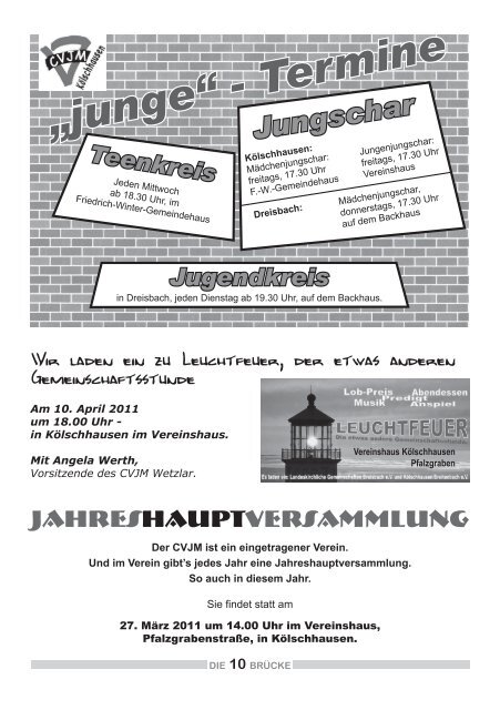 3. Mai 2011 - Kirchengemeinde-koelschhausen.de