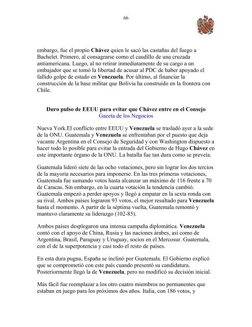 Caracas, 3 de octubre de 2003 - Offnews.info