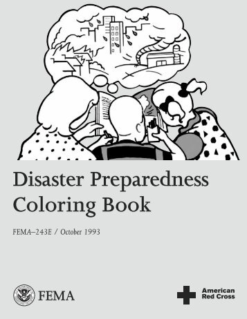 Disaster Preparedness Coloring Book