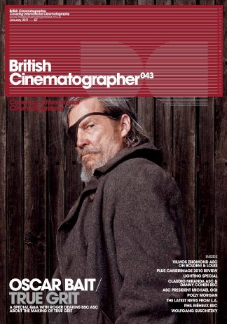 TRUE GRIT - The British Society of Cinematographers