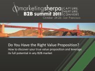 Do You Have the Right Value Proposition? - meclabs