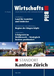 WirtschaftsBild Zürich-Ausgabe - Amt für Wirtschaft und Arbeit ...