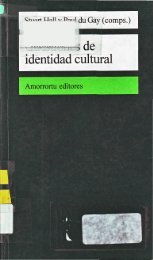 Hall 1996 Cuestiones de identidad cultural