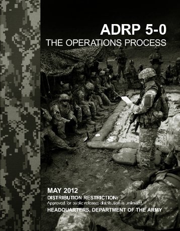 ADRP 5-0 The Operations Process - Army Electronic Publications ...