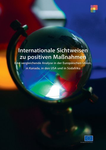Internationale Sichtweisen zu positiven Maßnahmen - European ...