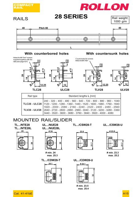 compact rail