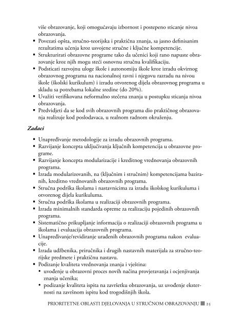 strategija razvoja struÄnog obrazovanja u crnoj gori - Vlada Crne Gore