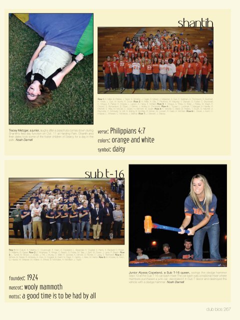 Download entire yearbook - Harding University Digital Archives