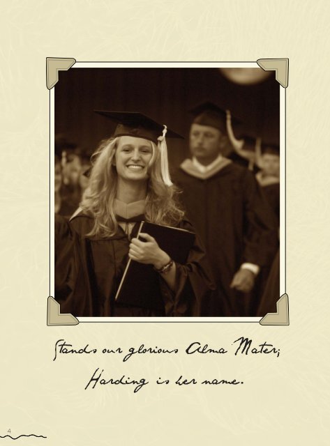 Download entire yearbook - Harding University Digital Archives