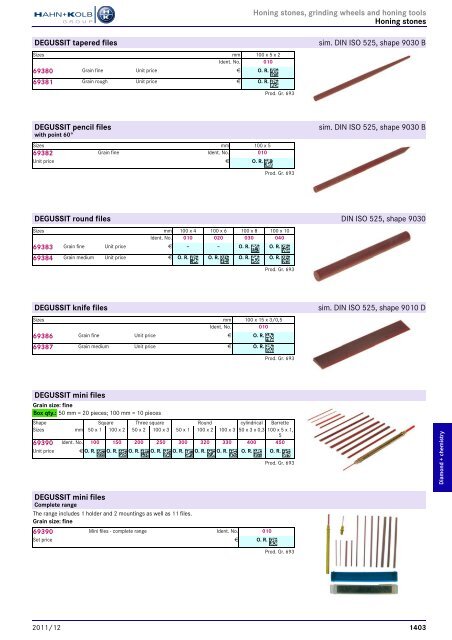 Diamond Tools and Chemistry - EN / Hahn+Kolb