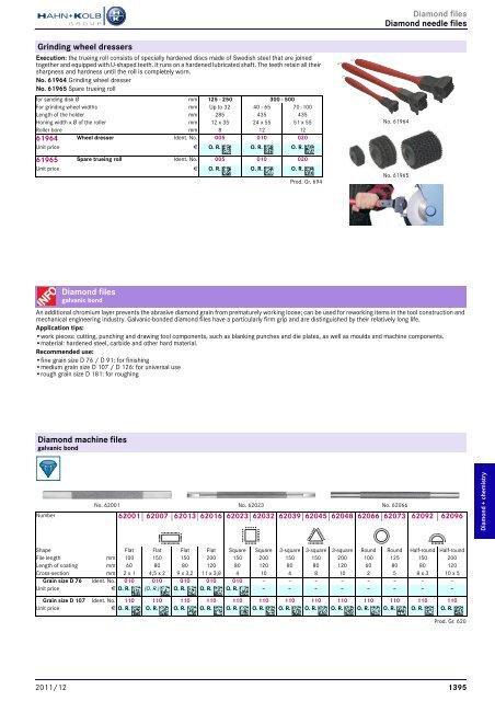 Diamond Tools and Chemistry - EN / Hahn+Kolb