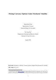 Pricing Currency Options Under Stochastic Volatility