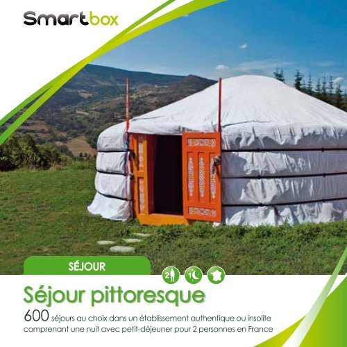 SMARTBOX - Coffret Cadeau Séjour insolite de 3 jours en tente suspendue  près de Montluçon-Séjour - Coffret cadeau - Achat & prix