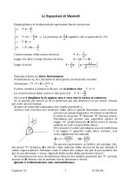 Le Equazioni di Maxwell