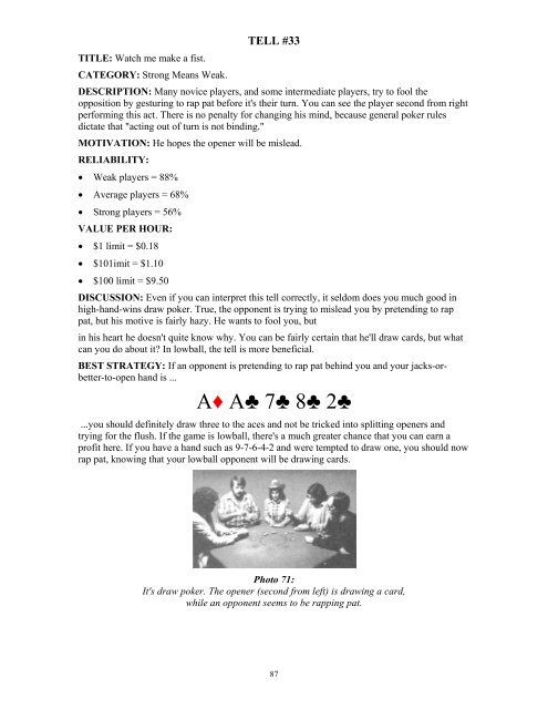 +Mike Caro - Caros Book Of Poker Tells.pdf - Time Out Hut