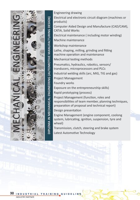 GUIDELINE INDUSTRY PARTNER - Jabatan Pengajian Politeknik