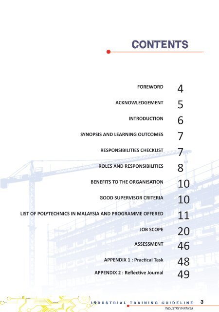 GUIDELINE INDUSTRY PARTNER - Jabatan Pengajian Politeknik