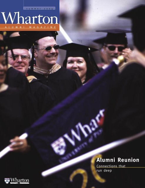 Alumni Reunion - The Wharton School of the University of ...
