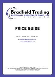 PRICE GUIDE - Bradfield-tradin.com