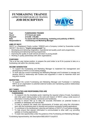 management trainee job description