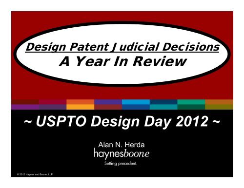 USPTO-Judicial-Decisions-Review.pdf - Haynes and Boone, LLP