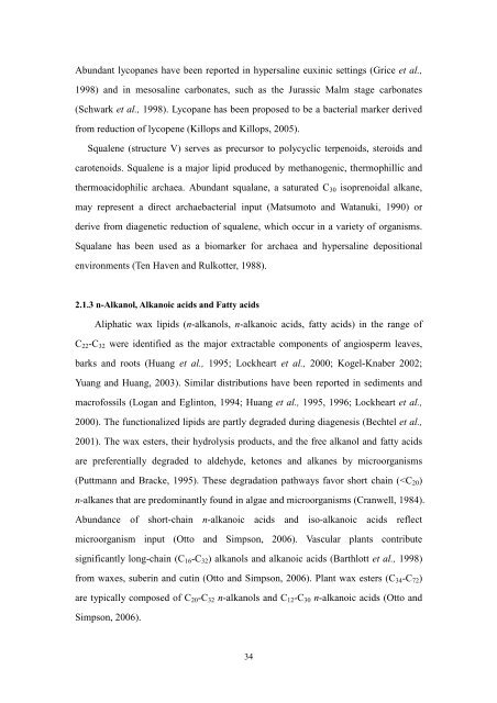 aspects of organic geochemistry of nigerian coal university of ibadan