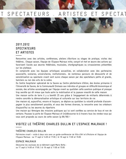 SAISON 2011 2012 - Espace Malraux