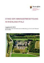 Lagebericht - Wasserwirtschaftsverwaltung Rheinland-Pfalz