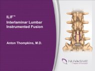 ILIF Interlaminar Lumbar Instrumented Fusion