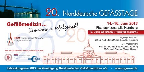 Programm - Vereinigung Norddeutscher Gefäßmediziner eV