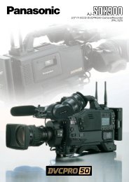 Panasonic AJ-SDX900 Brochure - Arizona MPS