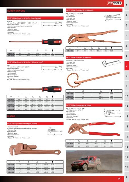 NON SPARKING TOOLS 7