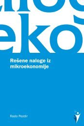 ReÅ¡ene naloge iz mikroekonomije