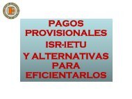 pagos provisionales isr-ietu y alternativas para ... - Interejecutivos