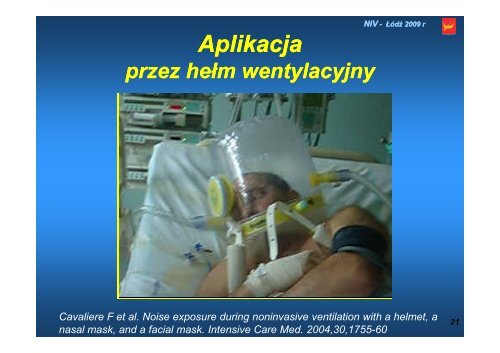 Wentylacja nieinwazyjna i rÃ³Å¼ne formy jej klinicznego zastosowania ...