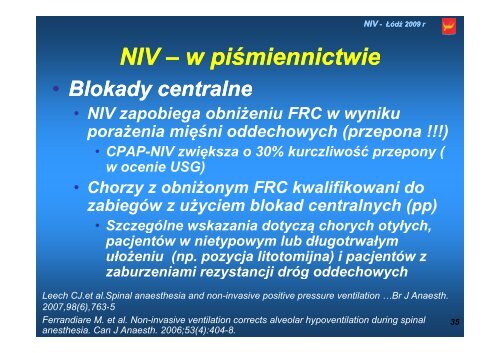 Wentylacja nieinwazyjna i rÃ³Å¼ne formy jej klinicznego zastosowania ...