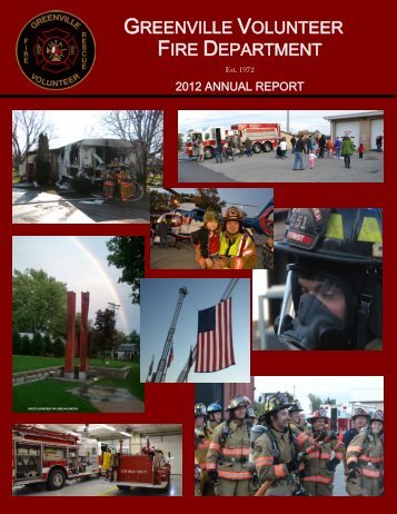 2012 Annual Report - Town of Greenville