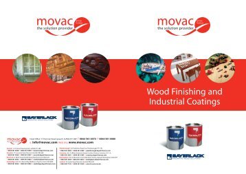 Wood Finishing and Industrial Coatings - Movac Group Limited