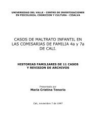 Informe casos maltrato infantil - Psicologiacultural.org