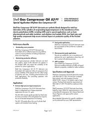 Shell Gas Compressor Oil S3 PY - Schmierstoff-Datenbank