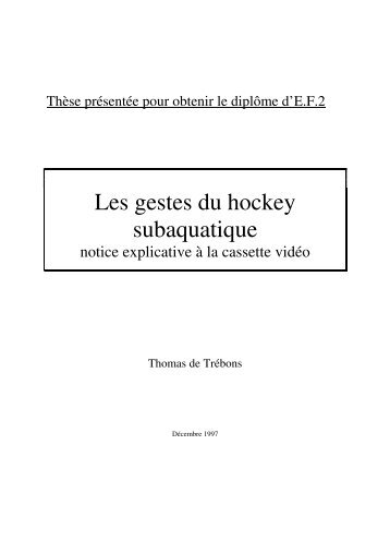 Les gestes techniques en vidÃ©o. - Association Hockey Sub