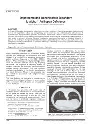 Emphysema and Bronchiectasis Secondary to Alpha-1 Antitrypsin ...