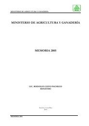 Memorias 2005 - Ministerio de Agricultura y GanaderÃ­a