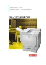 Affordable, Fast, Professional Colour Printers - Ricoh Photocopiers