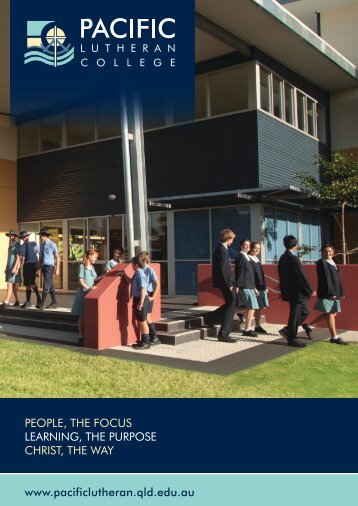 Download this Prospectus as PDF - Pacific Lutheran College
