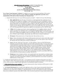 Grant Guidelines - Minnesota AIDS Project