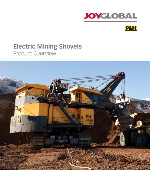 Electric Mining Shovels P Amp H Minepro Services