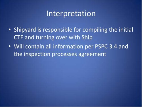 IMO PSPC Coatings Technical File - NSRP